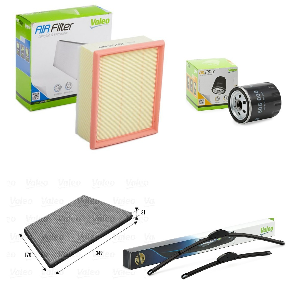 VALEO Service kit CLIMFILTER PROTECT Article number: VAL4682SK021 cheaply