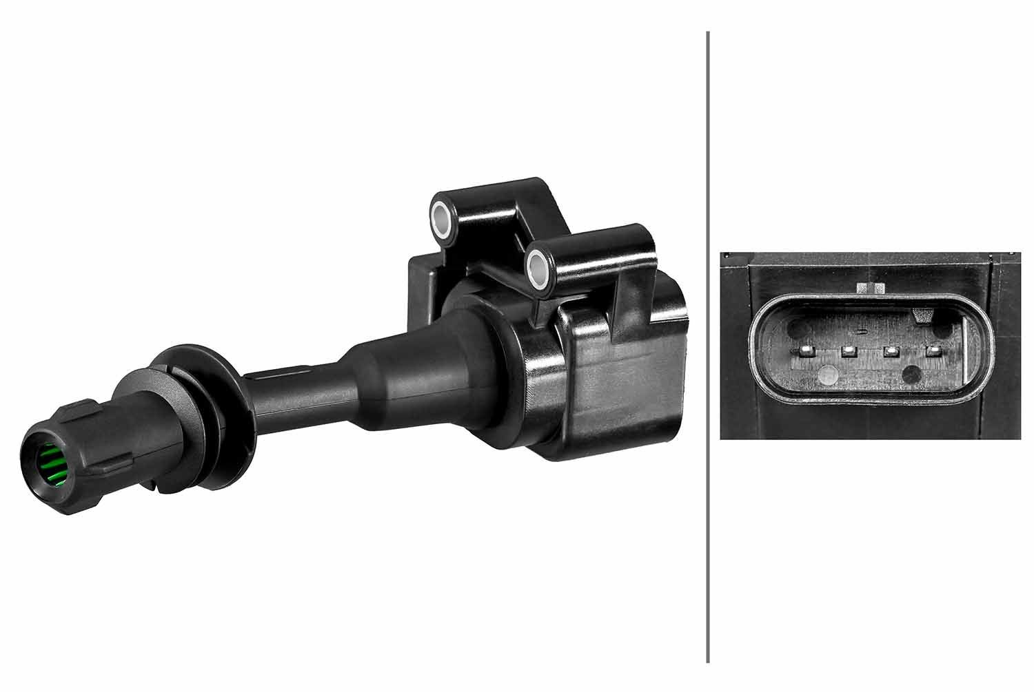 HELLA Ignition coil Article number: 5DA 358 290-111 cheaply