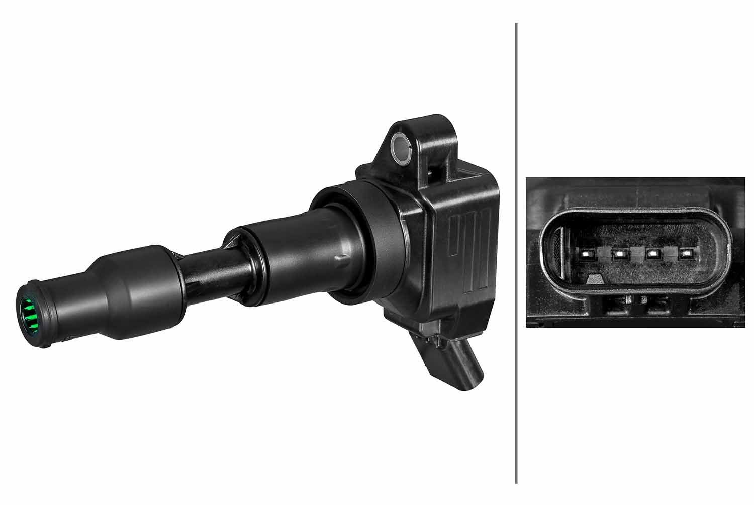 HELLA Ignition coil Article number: 5DA 358 290-291 cheaply