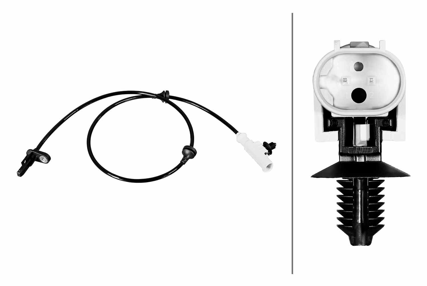 HELLA ABS sensor Article number: 6PU 358 216-331 cheaply