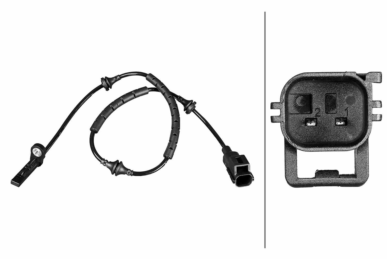 HELLA ABS sensor Article number: 6PU 358 216-351 cheaply