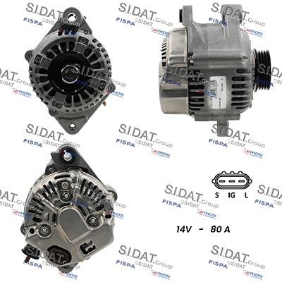 SIDAT Generaator Artikli number: A12DE1448A2 soodsalt
