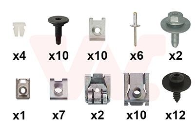 VAN WEZEL Mounting Kit, bumper Article number: 0113794 cheaply
