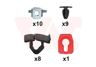 VAN WEZEL Mounting Kit, bonnet Article number: 0982797 cheaply
