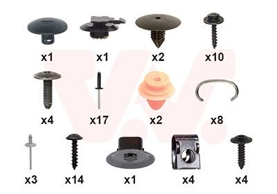 VAN WEZEL Mounting Kit, bumper Article number: 1507794 cheaply