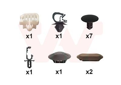 VAN WEZEL Mounting Kit, bonnet Article number: 1528797 cheaply