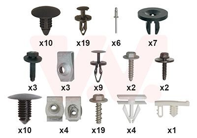 VAN WEZEL Mounting Kit, bumper Article number: 1907794 cheaply