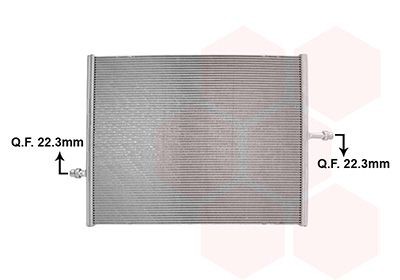 VAN WEZEL Engine radiator Article number: 30012735 cheaply