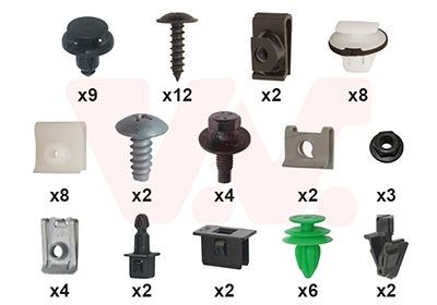 VAN WEZEL Mounting Kit, bumper Article number: 3372794 cheaply