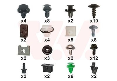 VAN WEZEL Mounting Kit, bumper Article number: 3375794 cheaply
