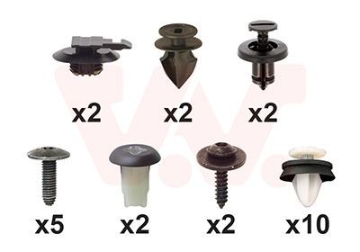 VAN WEZEL Mounting Kit, bumper Article number: 3396793 cheaply