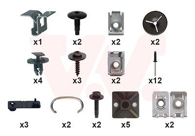 VAN WEZEL Mounting Kit, bumper Article number: 4081793 cheaply