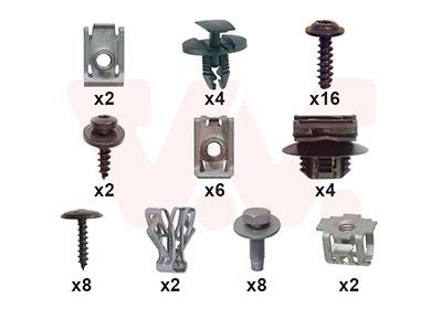 VAN WEZEL Mounting Kit, bumper Article number: 4089794 cheaply