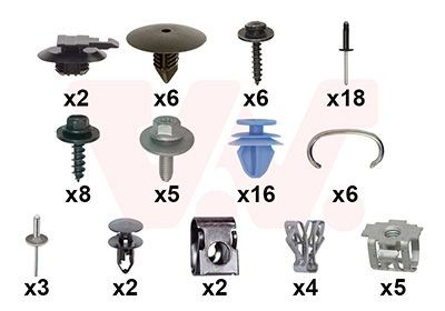 VAN WEZEL Mounting Kit, bumper Article number: 4403794 cheaply