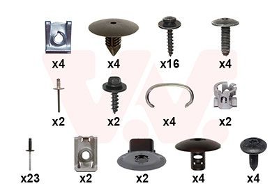 VAN WEZEL Mounting Kit, bumper Article number: 4415794 cheaply