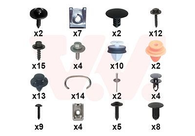 VAN WEZEL Mounting Kit, bumper Article number: 4424794 cheaply
