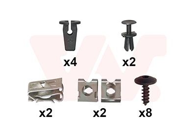 VAN WEZEL Mounting Kit, bumper Article number: 4907793 cheaply