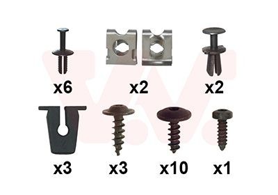 VAN WEZEL Mounting Kit, bumper Article number: 4907794 cheaply