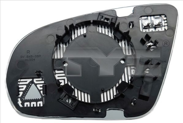 TYC Miroir de rétroviseur UGS: 321-0132-1 à peu de frais