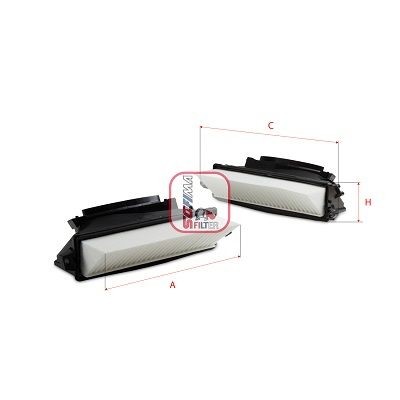 SOFIMA Air filter Article number: S 3E57 A cheaply