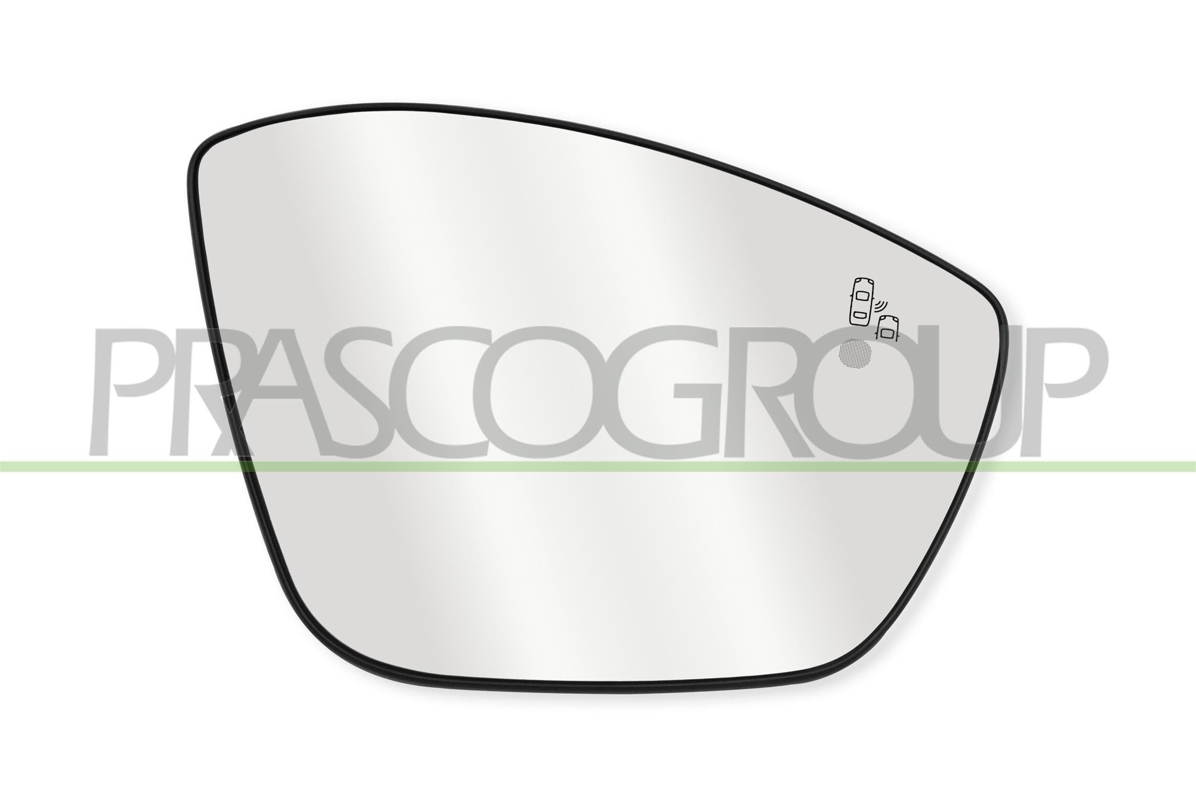 PRASCO Mirror Glass, outside mirror Article number: OP7037523 cheaply