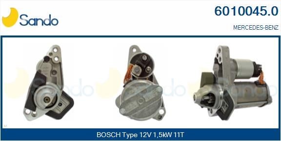 SANDO Starter motor Article number: 6010045.0 cheaply