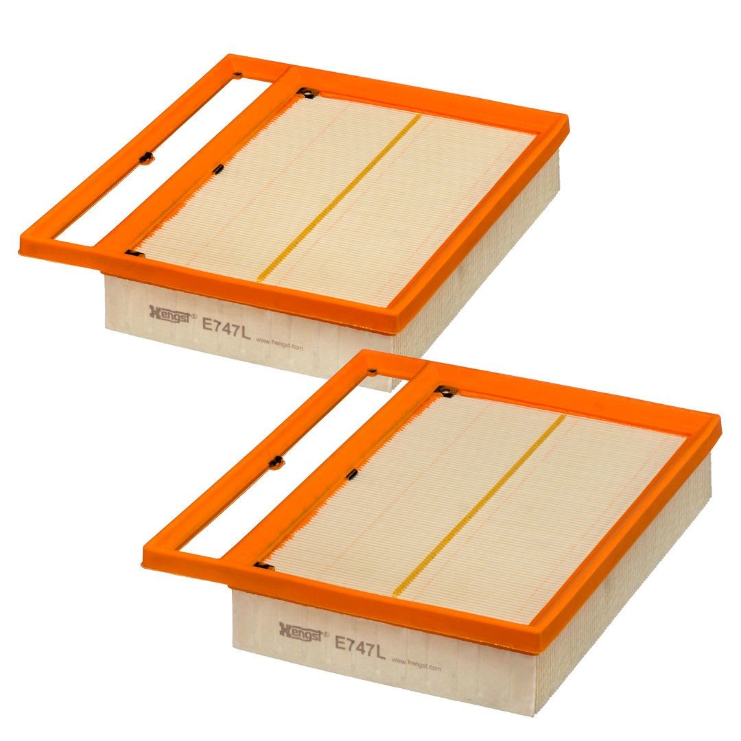 HENGST FILTER Air filter Article number: E747L-2 cheaply