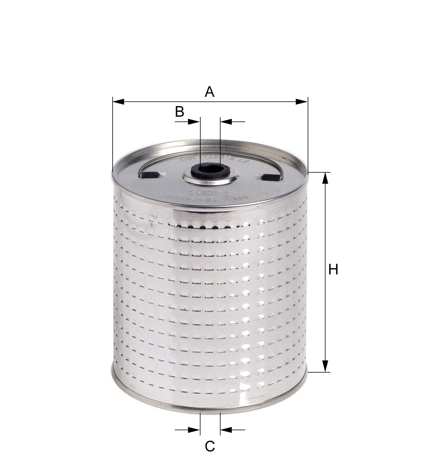 HENGST FILTER Oliefilter Varenummer: E120M D05 billige