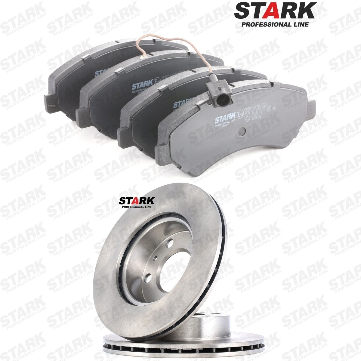 STARK Brake discs and pads set Article number: SKBK-10993400 cheaply