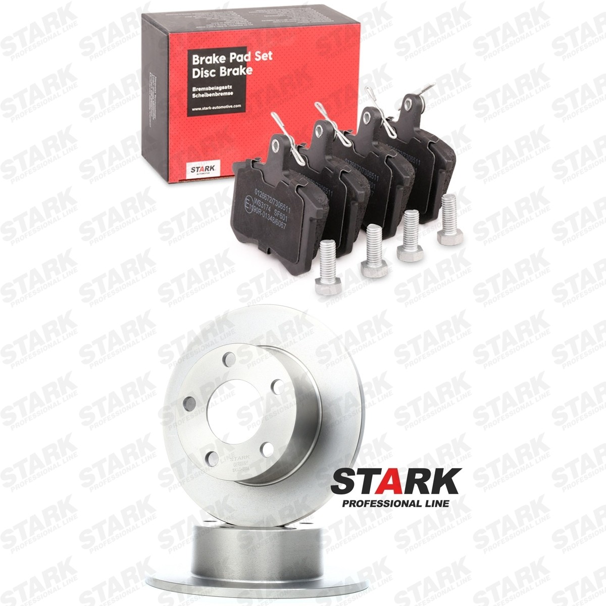 STARK Brake discs and pads set Article number: SKBK-10993404 cheaply