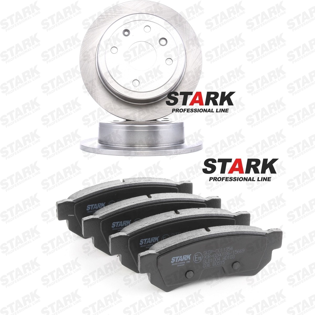 STARK Brake discs and pads set Article number: SKBK-10993405 cheaply