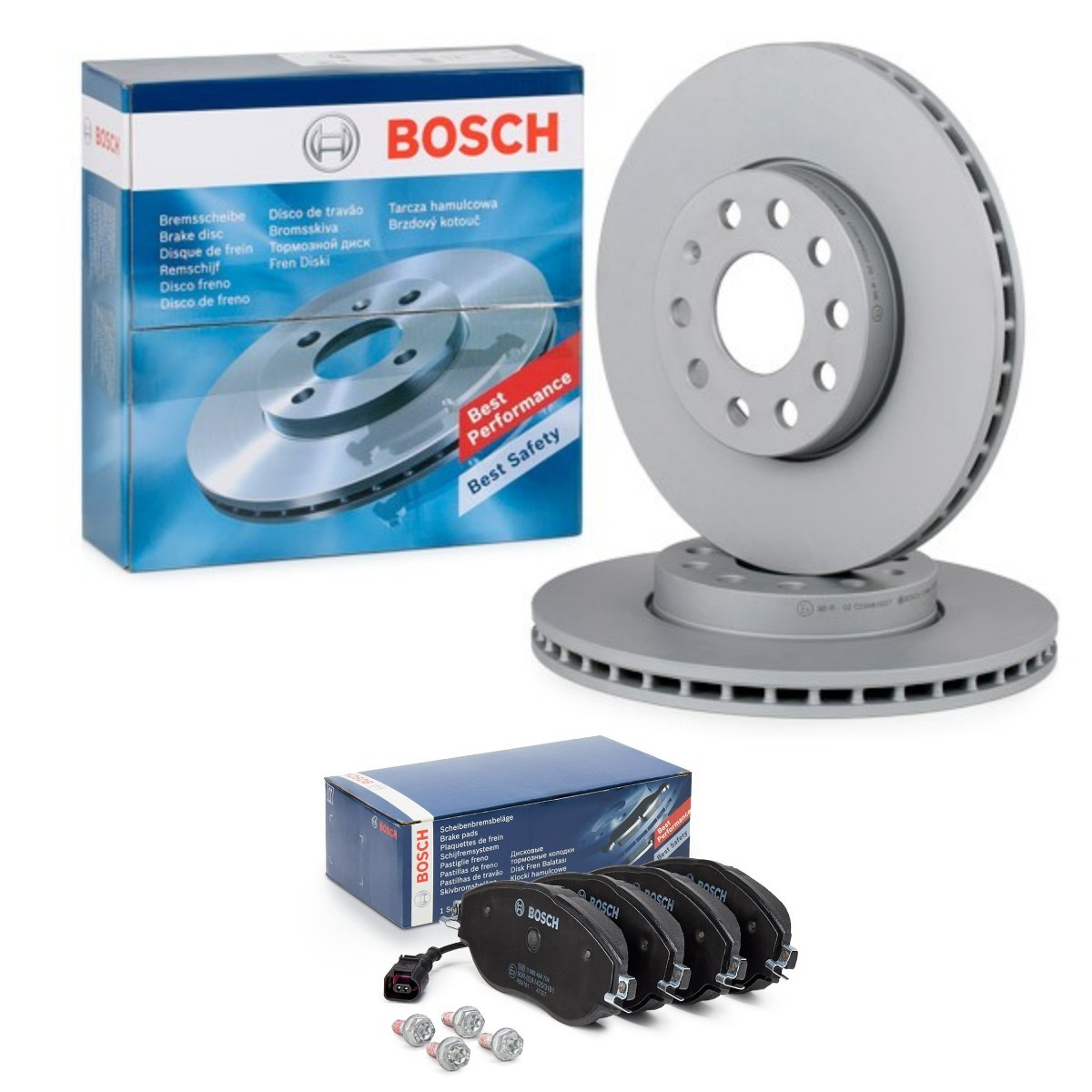 BOSCH Brake discs and pads set Article number: BSH3405N0151 cheaply