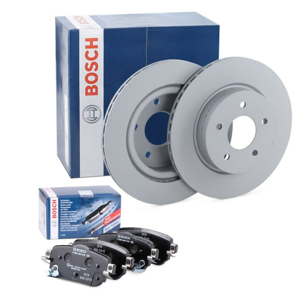 BOSCH Brake discs and pads set Article number: BSH3405N0170 cheaply