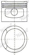 NÜRAL Piston Article number: 87-501800-70 cheaply