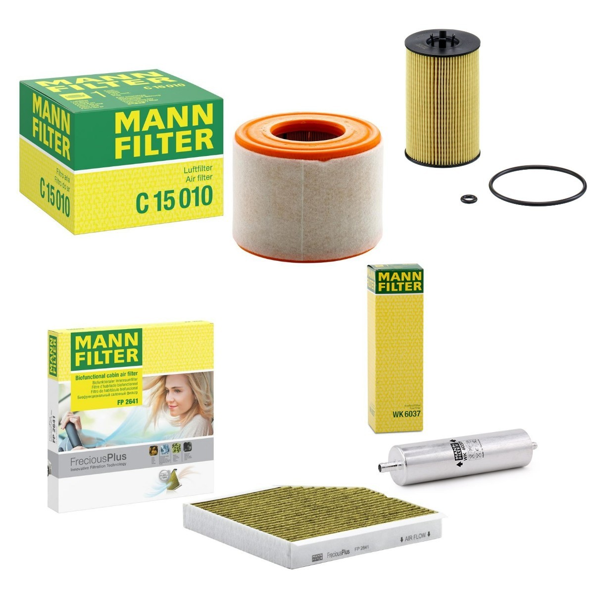 MANN-FILTER Filter kit Article number: MNF4055N0104 cheaply