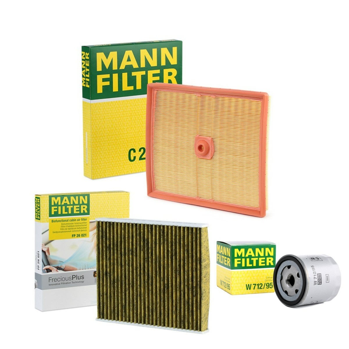 MANN-FILTER Filter kit Article number: MNF4055N0181 cheaply