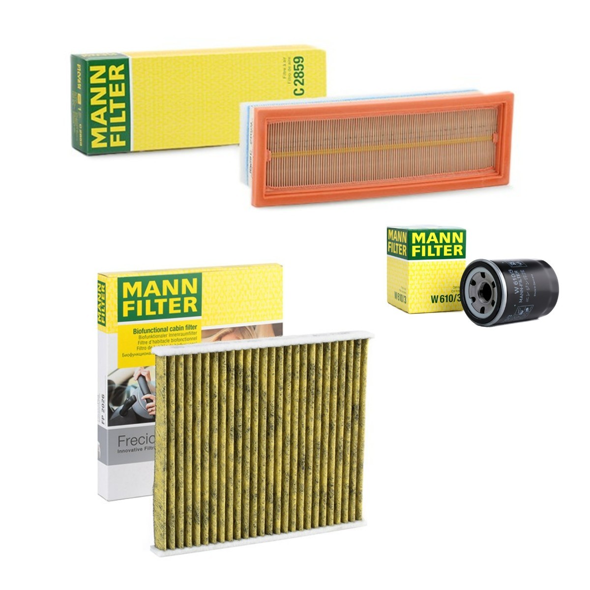 MANN-FILTER Filter kit Article number: MNF4055N0196 cheaply