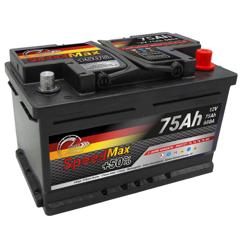 SPEED Battery Article number: SPEEL3B75MAX cheaply
