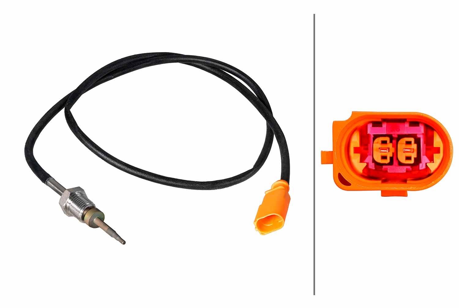 HELLA Sensor, exhaust gas temperature Article number: 6PT 358 226-431 cheaply