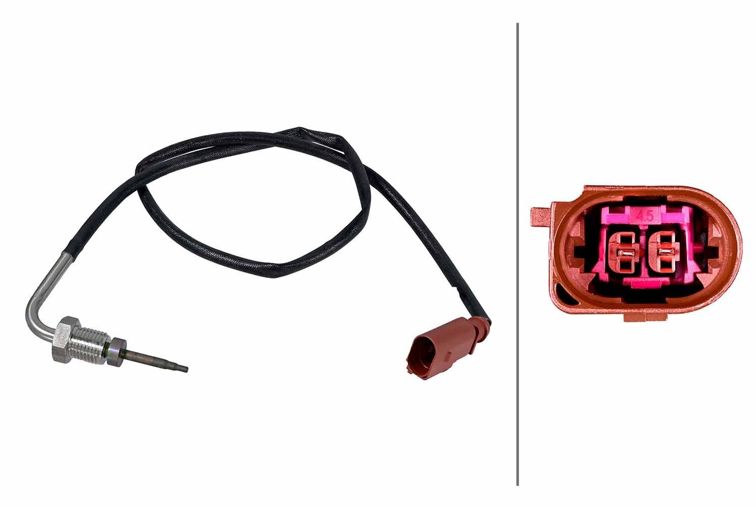 HELLA Sensor, exhaust gas temperature Article number: 6PT 358 226-521 cheaply