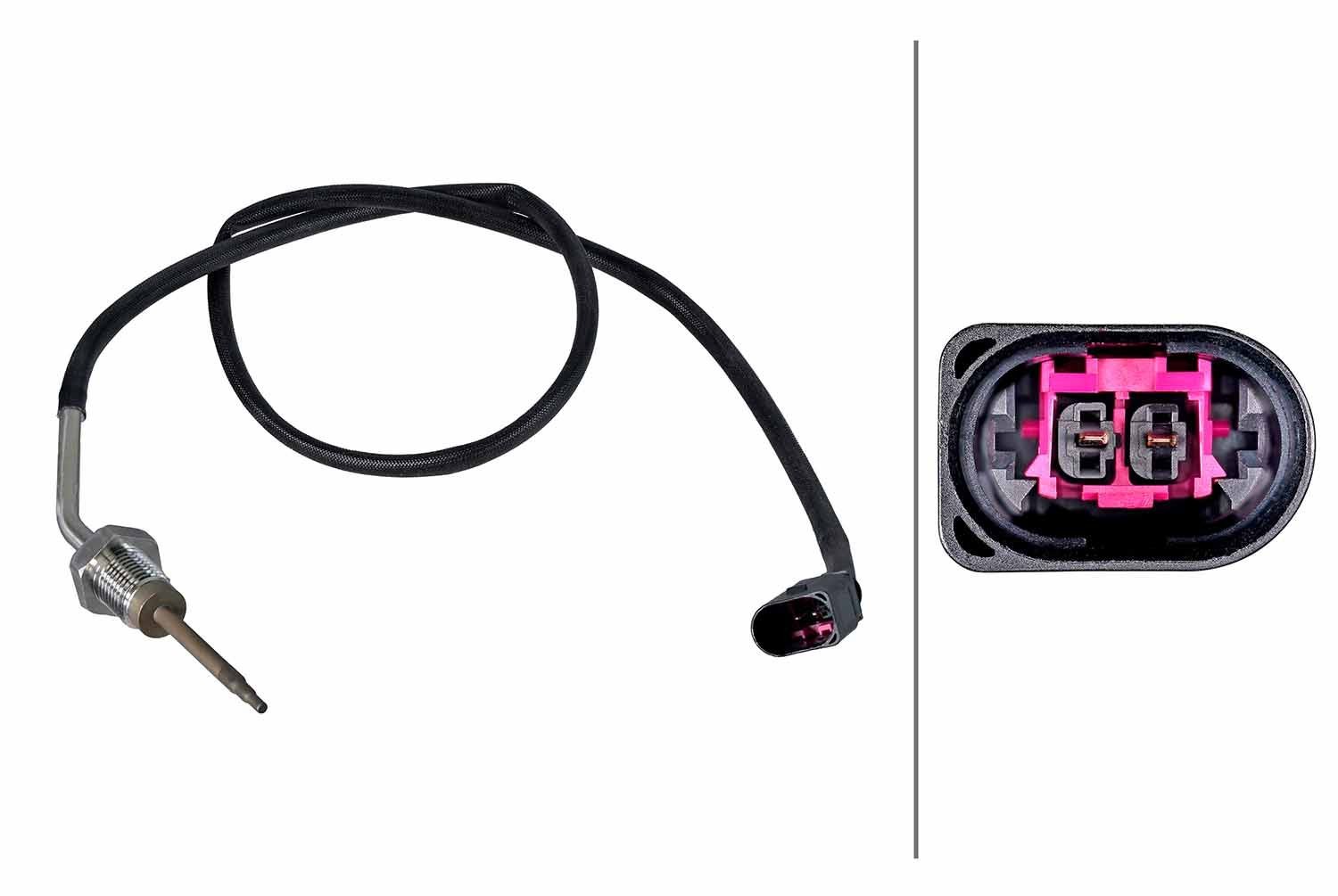 HELLA Sensor, exhaust gas temperature Article number: 6PT 358 226-601 cheaply