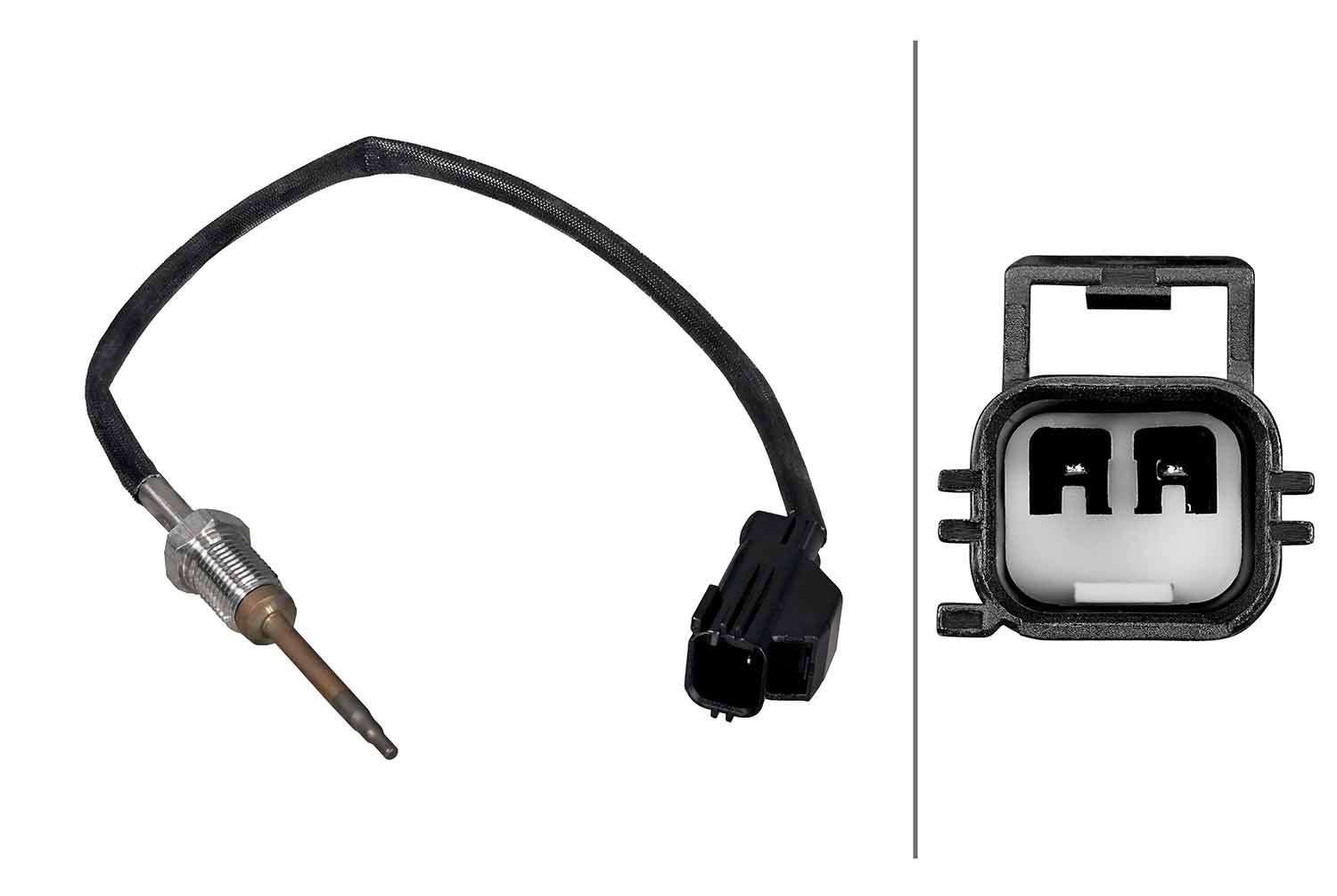 HELLA Sensor, exhaust gas temperature Article number: 6PT 358 226-661 cheaply