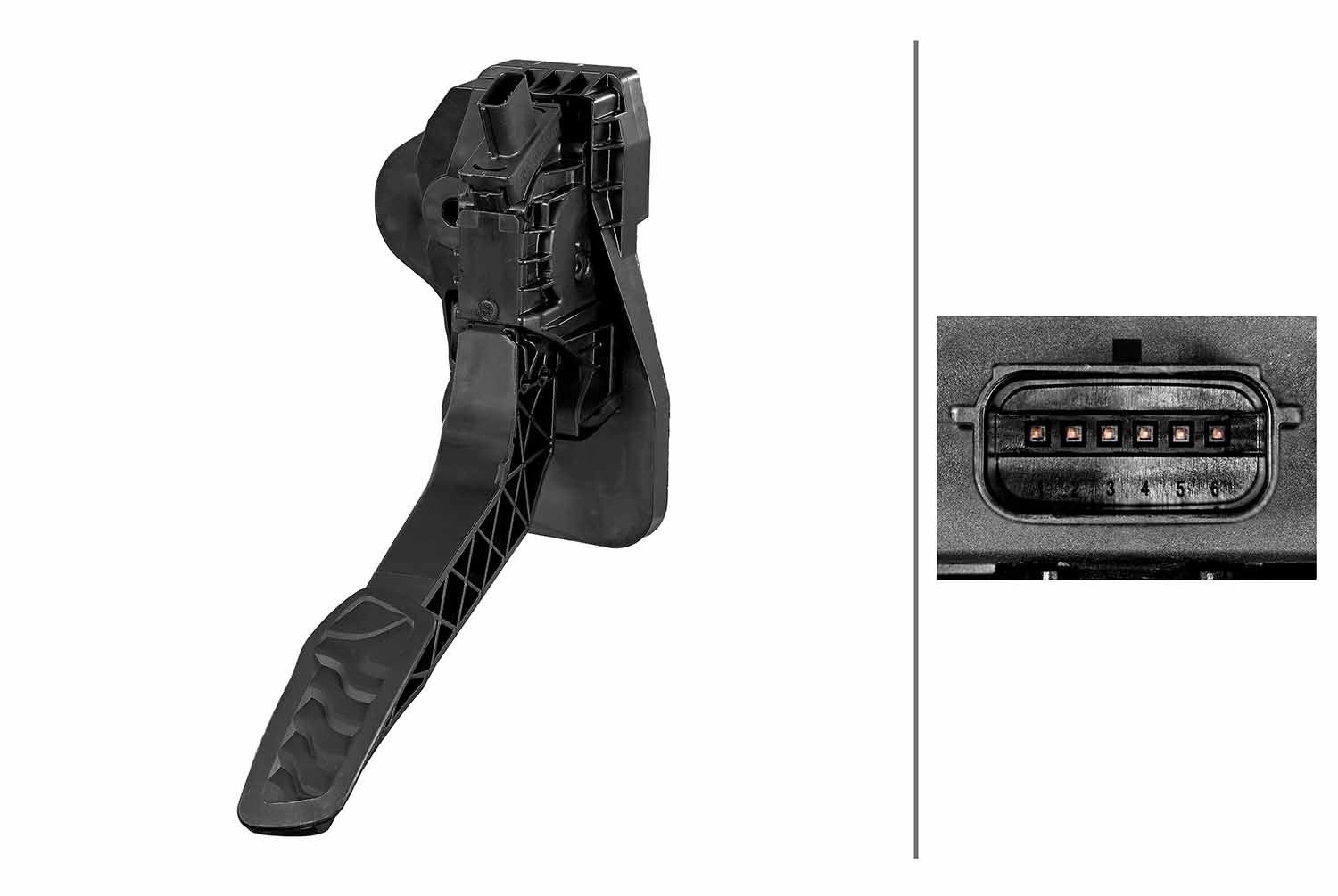 HELLA Accelerator pedal position sensor Article number: 6PV 935 195-001 cheaply
