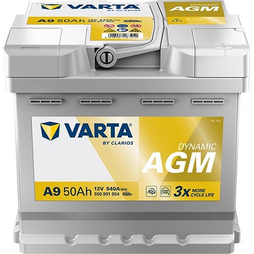 VARTA Battery Article number: 550901054K262 cheaply