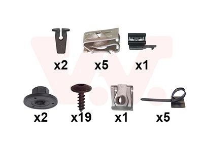 VAN WEZEL Mounting Kit, bumper Article number: 5711794 cheaply