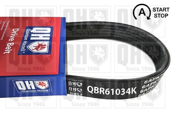 QUINTON HAZELL Serpentine belt Article number: QBR61034K cheaply