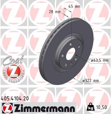 ZIMMERMANN Piduriketas Artikli number: 405.4104.20 soodsalt