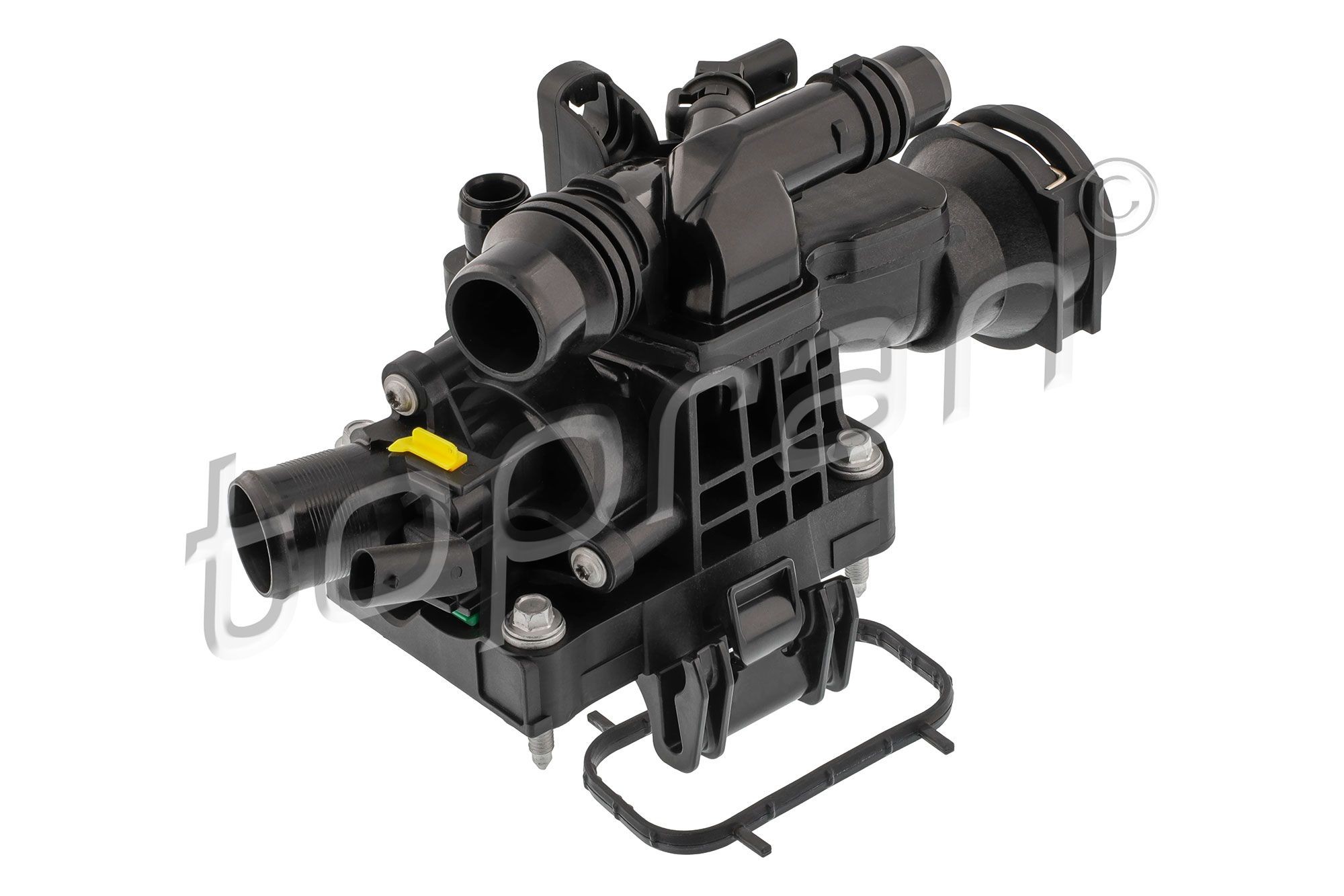 TOPRAN Thermostat housing Article number: 724 369 cheaply