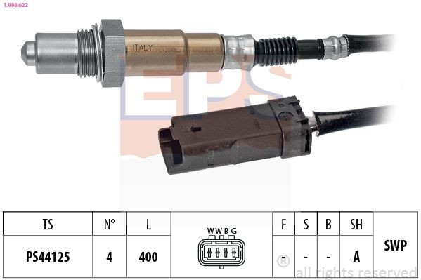 EPS Lambda sensor Article number: 1.998.622 cheaply