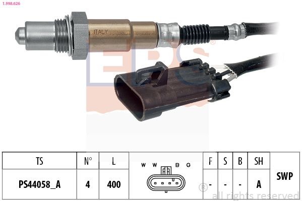 EPS Lambda sensor Article number: 1.998.626 cheaply